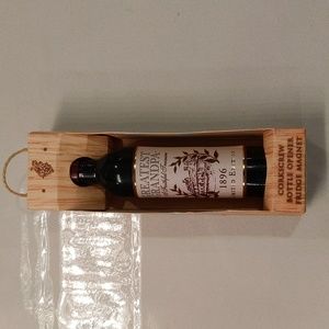 Grandpa corkscrew Bottle opener Fridge Magnet that looks like a wine Bottle